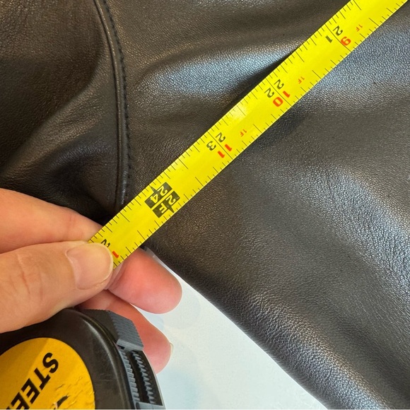 J Park Collection Men’s Lambskin Leather Coat Size L - Picture 11 of 17